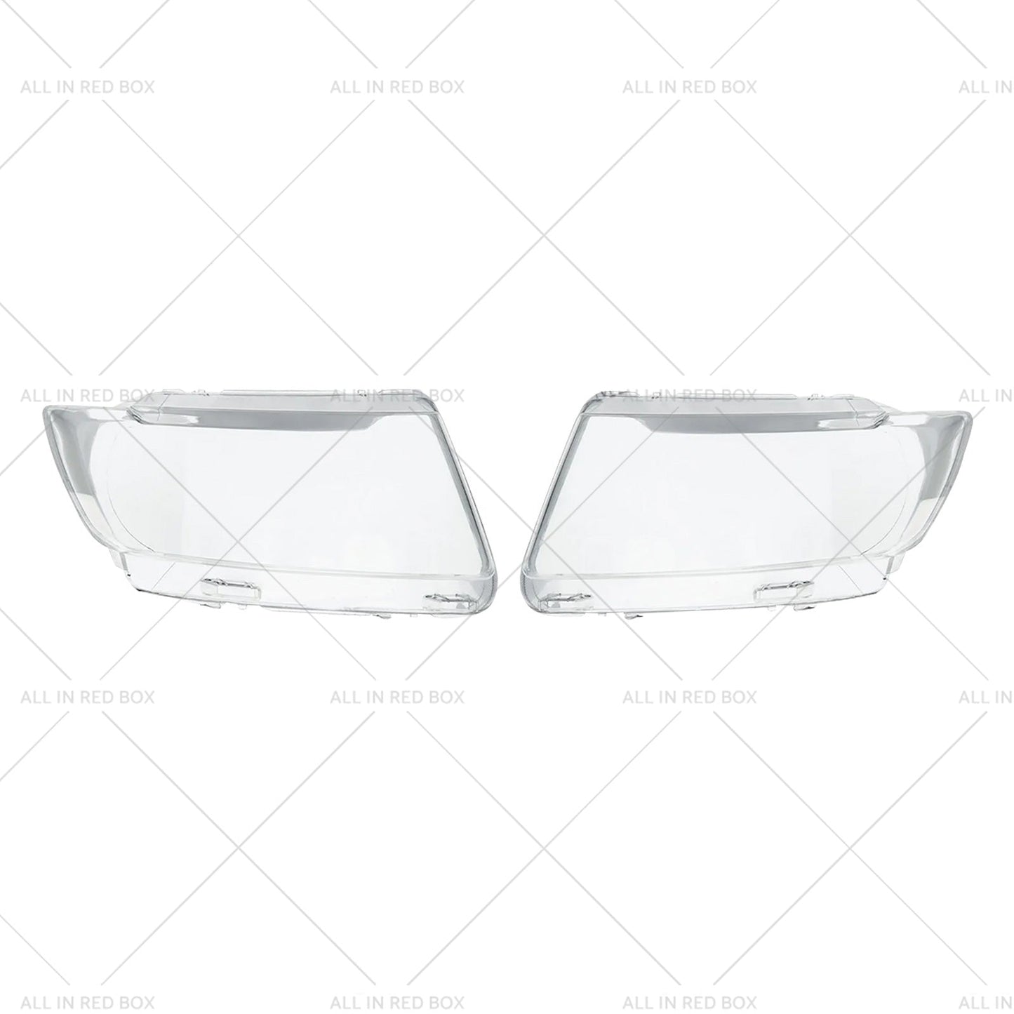 Pair LR Headlight Lens Cover Replacement Suitable for Jeep Grand Cherokee 11-13-2