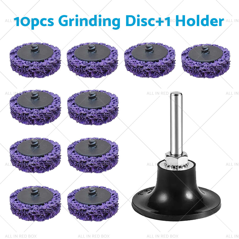 10/20/30PCS 50mm Poly Strip Disc Wheel Paint Rust Removal For Angle Grinder-5