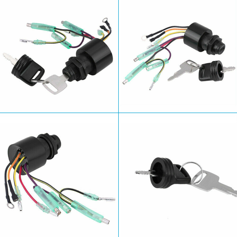 Ignition Key Switch Assembly Suitable For Mercury Outboard Boat Motor 87-17009A5-3