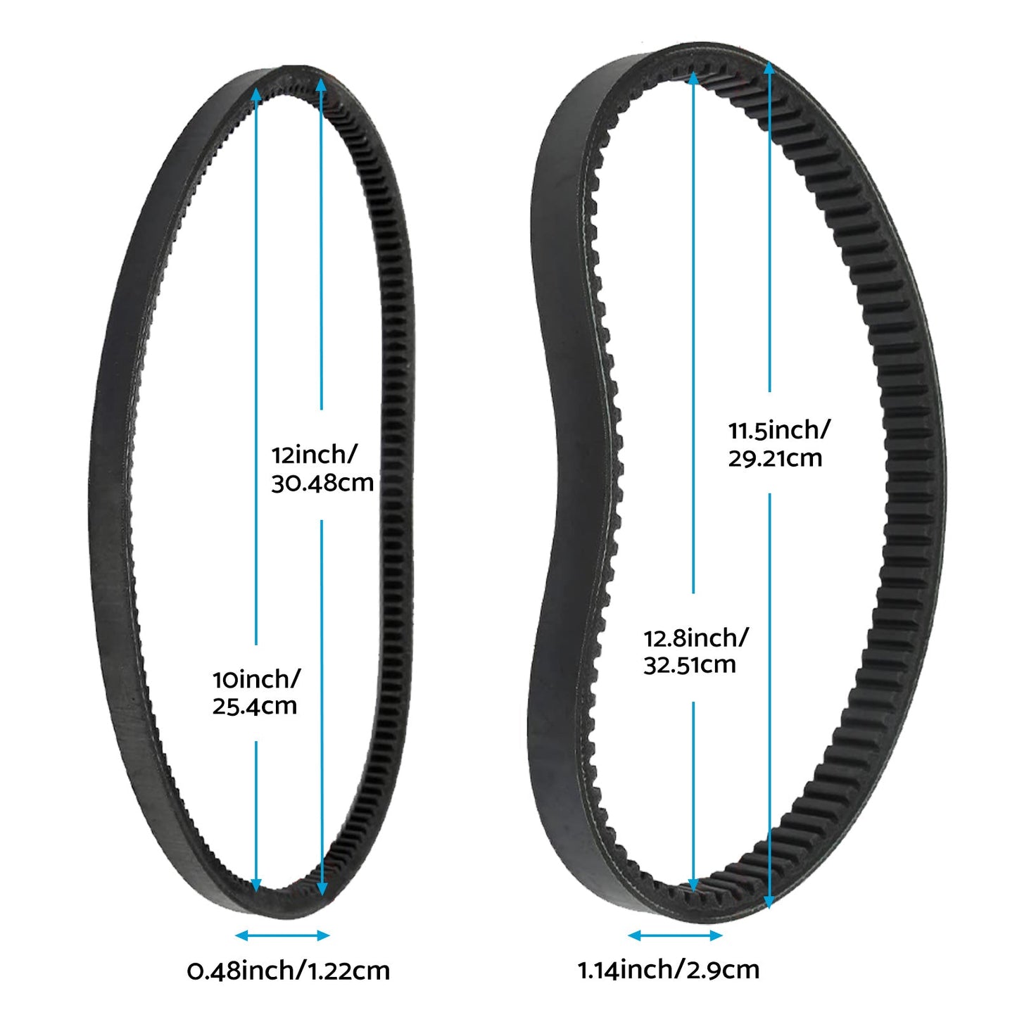Golf Cart Drive Starter Belt Suitable For Yamaha G2 G5 G8 G9 G14 1985-2006 J55-G6241-00-3