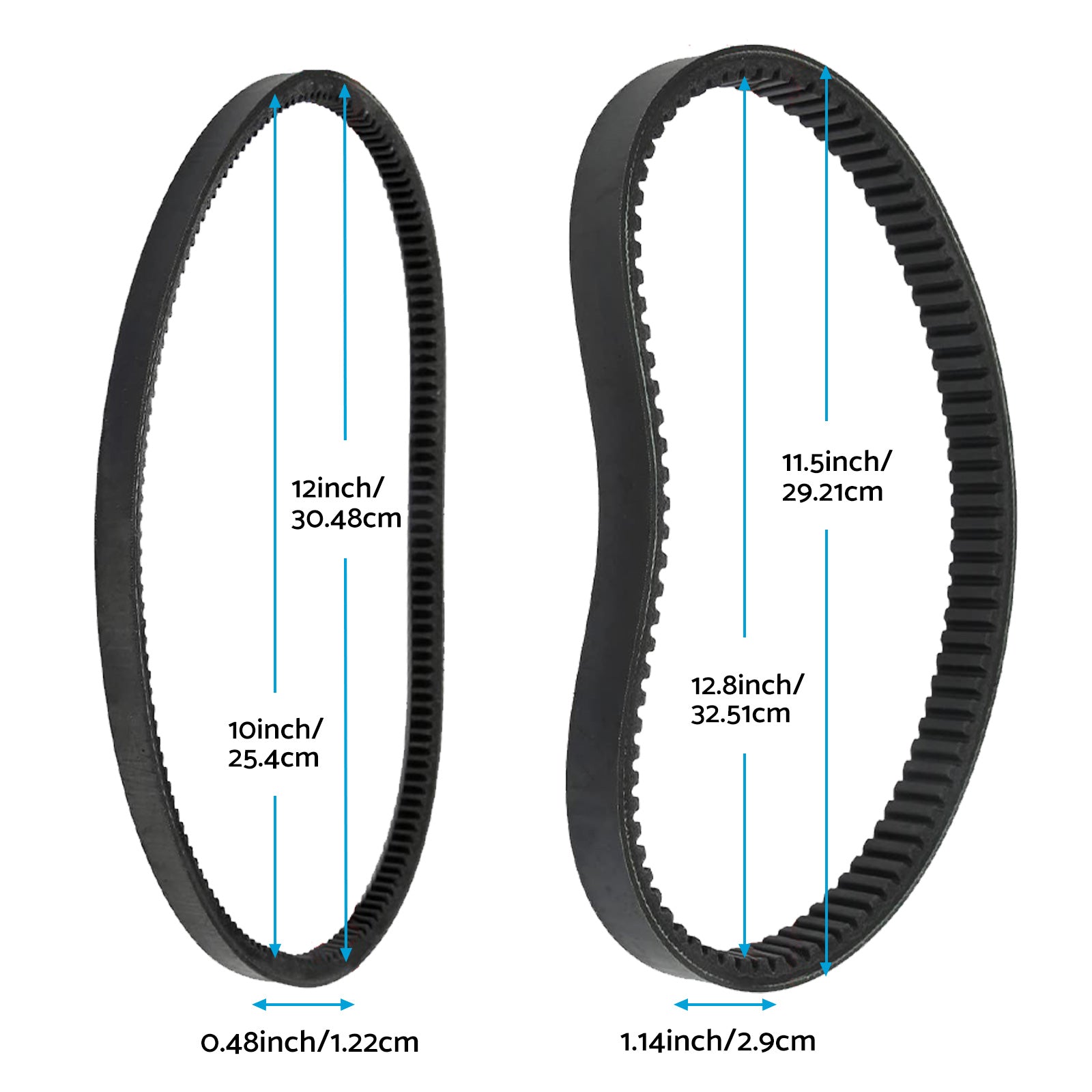Golf Cart Drive Starter Belt Suitable For Yamaha G2 G5 G8 G9 G14 1985-2006 J55-G6241-00-3