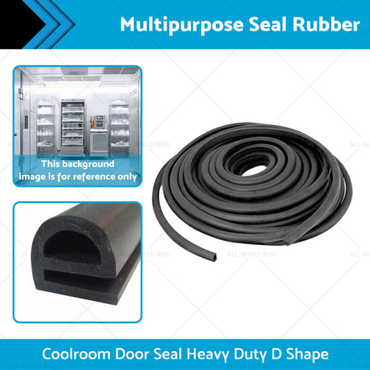 5m or 16x20mm Fridge Seals Rubber Door Gasket Coolroom Door Seal Heavy Duty D Shape-1