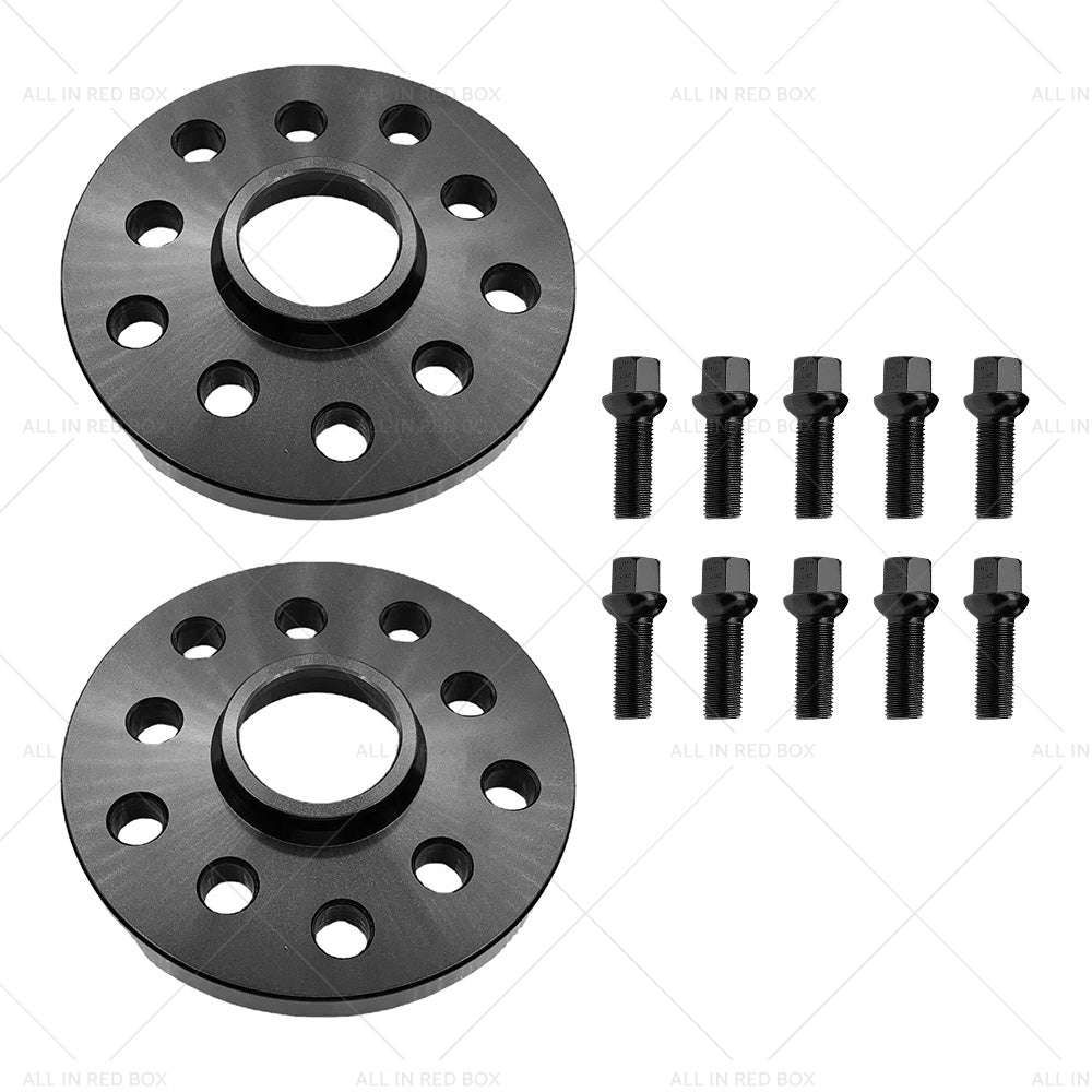 2X 15mmh Hubcentric Wheel Spacers 5x112 Suitable For VW Golf GTI R R32 MK4-MK7-2
