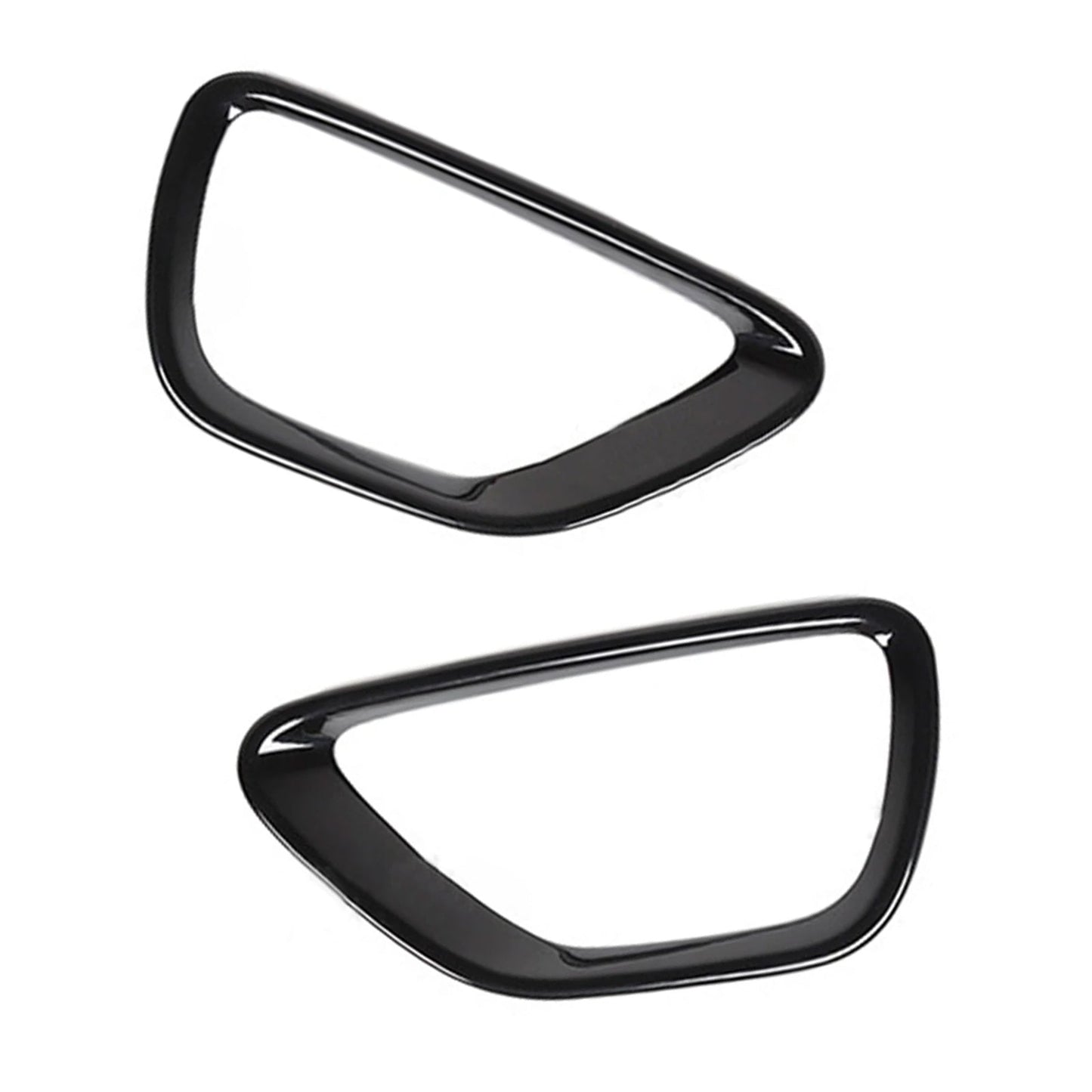 2x Front Fog Light Lamp Frame Covers Suitable For Jeep Grand Cherokee 2014-2016-3