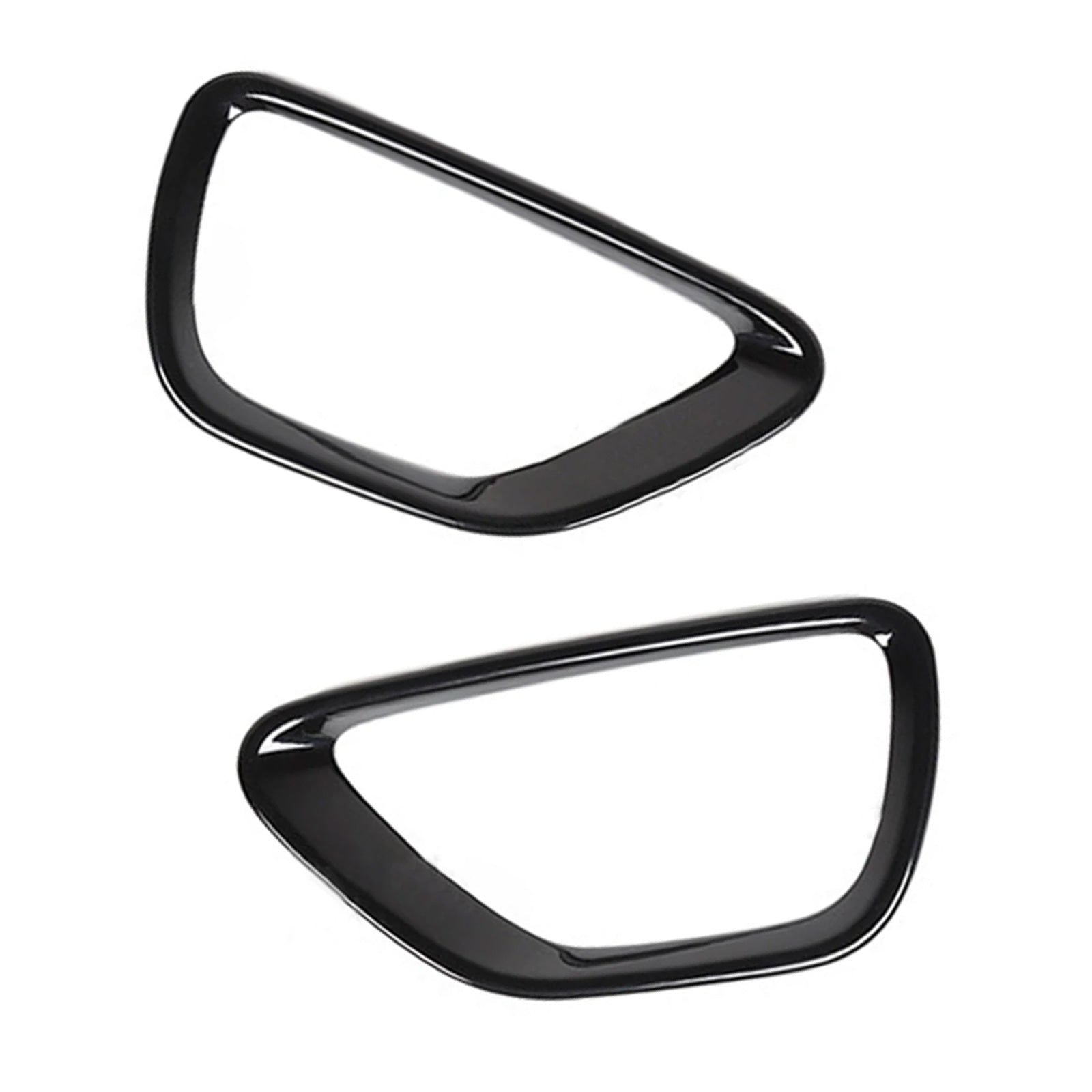 2x Front Fog Light Lamp Frame Covers Suitable For Jeep Grand Cherokee 2014-2016-3