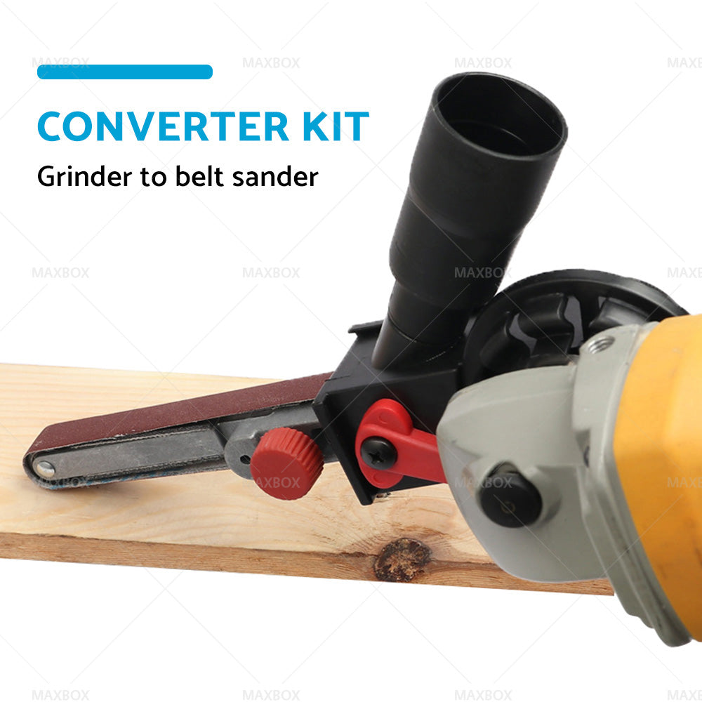 Sander Machine Sanding Belt Adapter Head Convert with Sanding Belts Woodworking-4