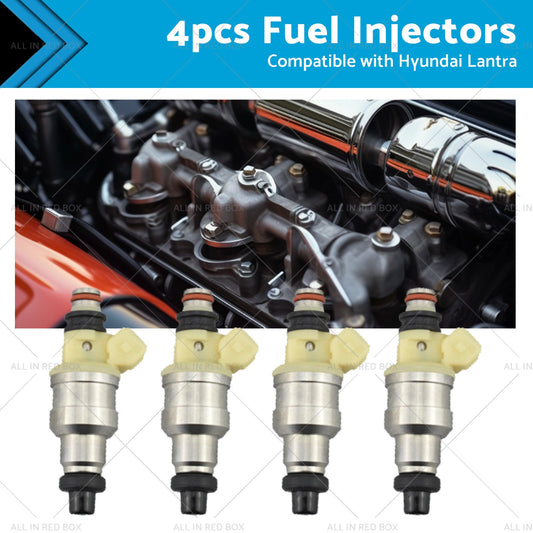 4pcs Fuel Injector Suitable For Hyundai Lantra J1 1. 6L G4CR NEW-0