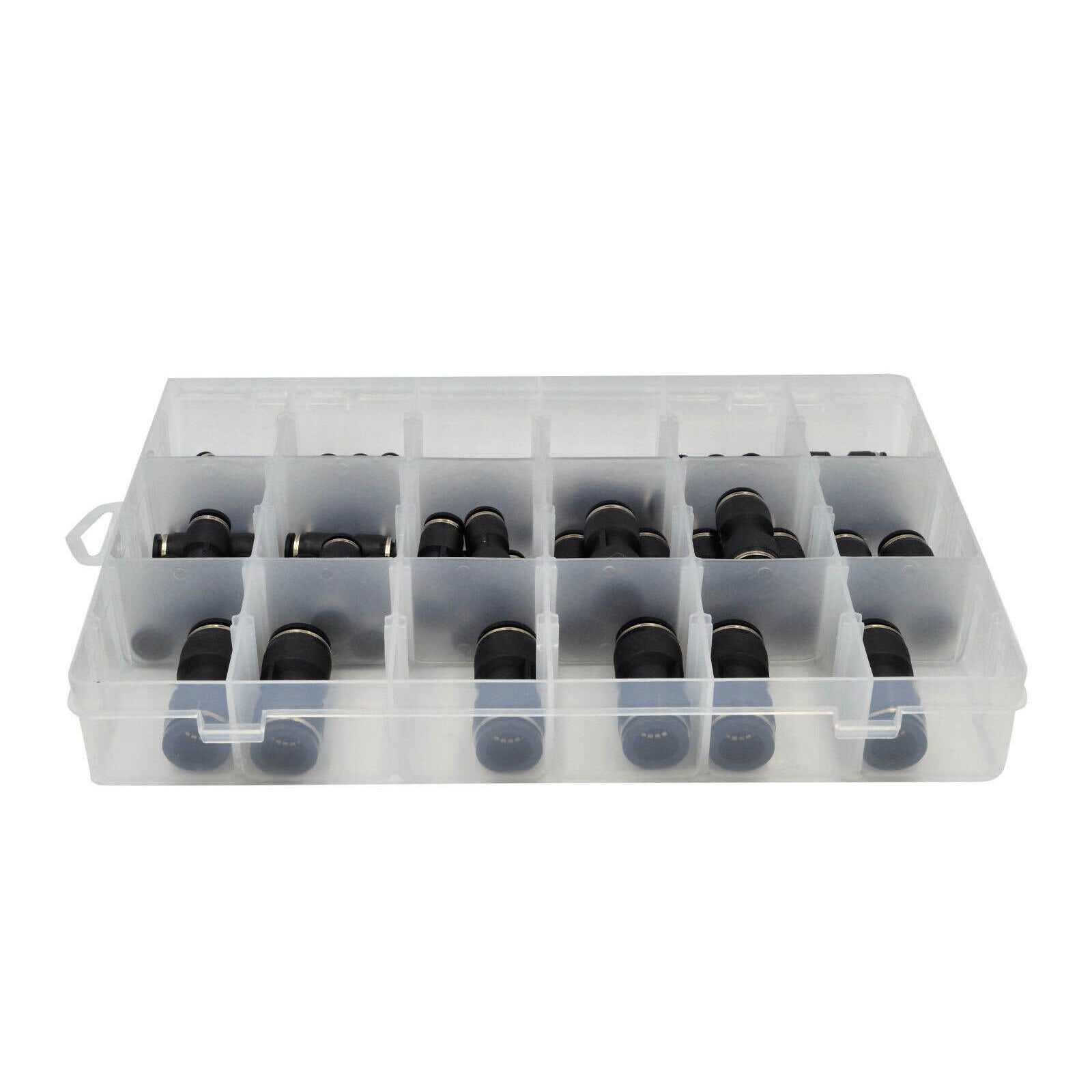 50x Imperial Pneumatic Push in Air Line Hose Quick Connect Kit Nylon Hose-4