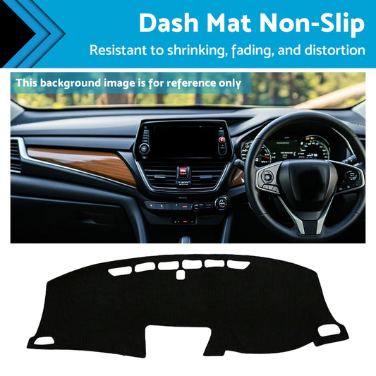 Non-Slip Dash Mat Dashboard Cover Suitable For Honda CRV CR-V RM 2012-2017 Black-1