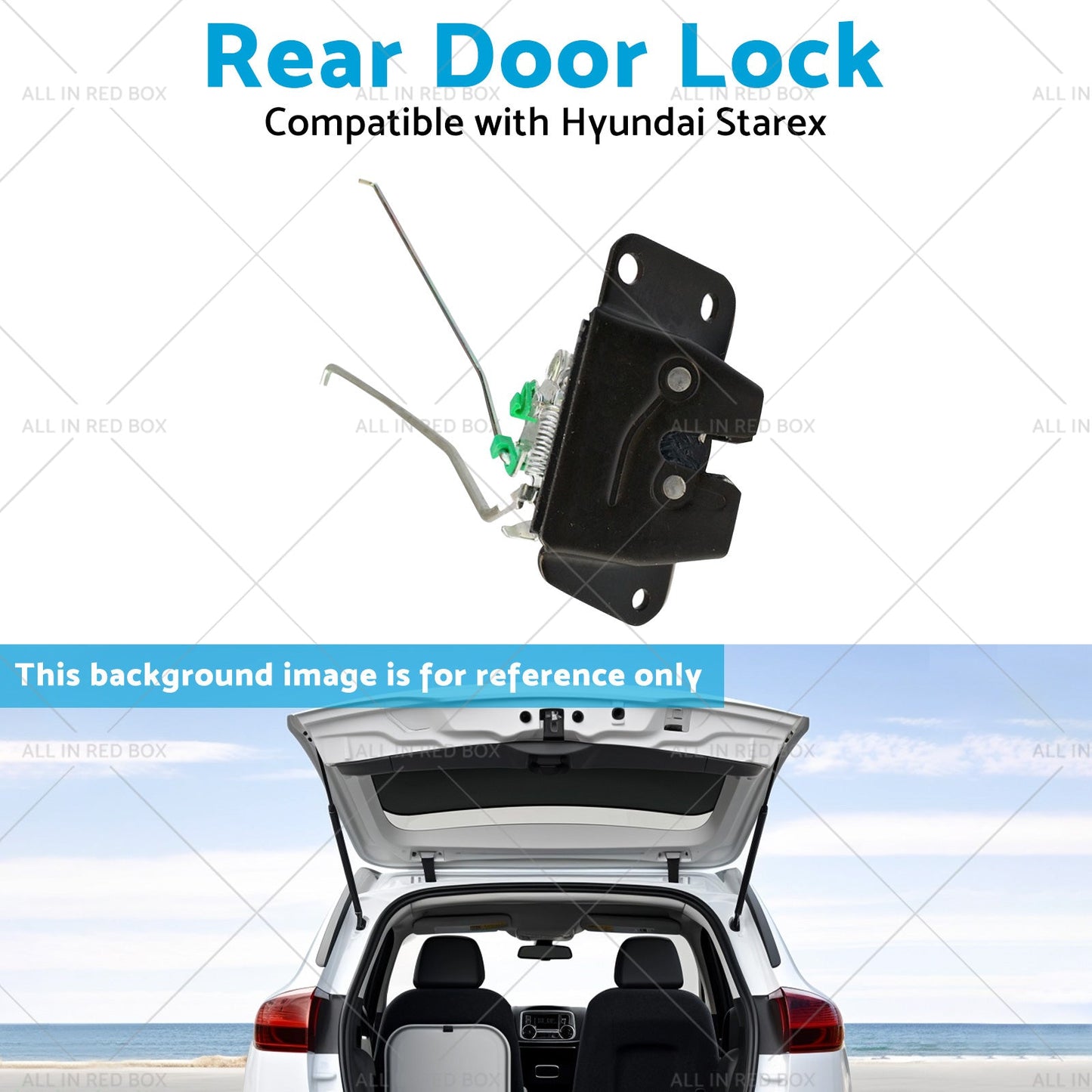 Suitcase Lock Rear Door Lock Tailgate Latch Suitable for 96-07 Hyundai Starex H1-4