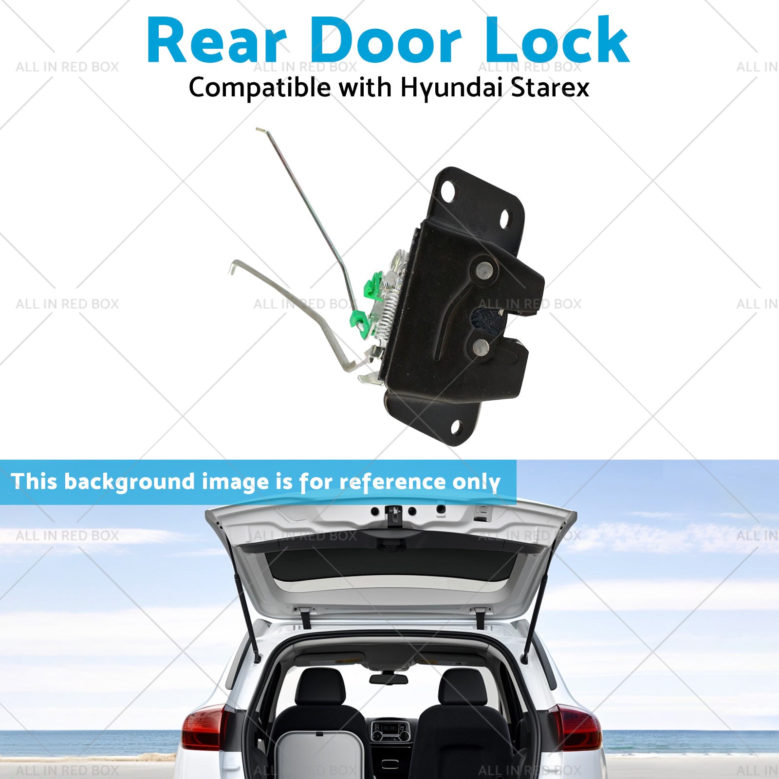 Suitcase Lock Rear Door Lock Tailgate Latch Suitable for 96-07 Hyundai Starex H1-4
