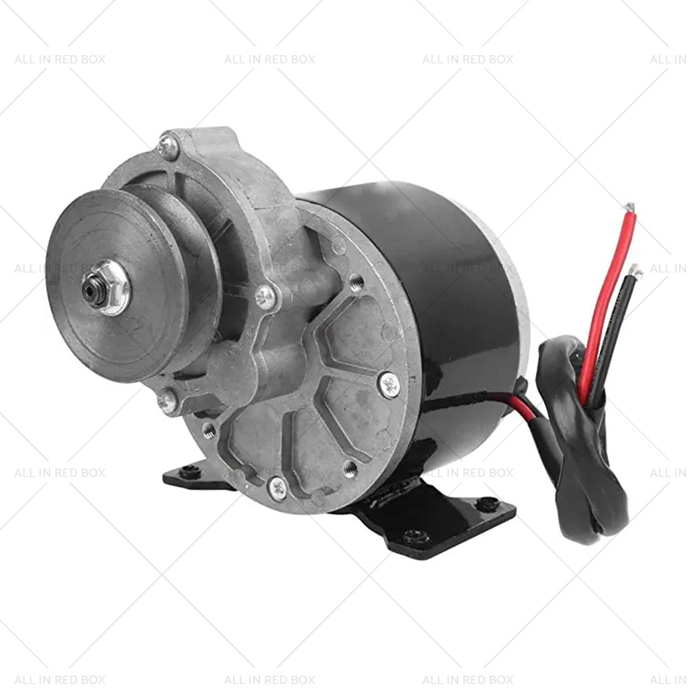 Belt Pulley Geared Motor Low Noise Geared Motor High Torques 12V 250W Universal-4