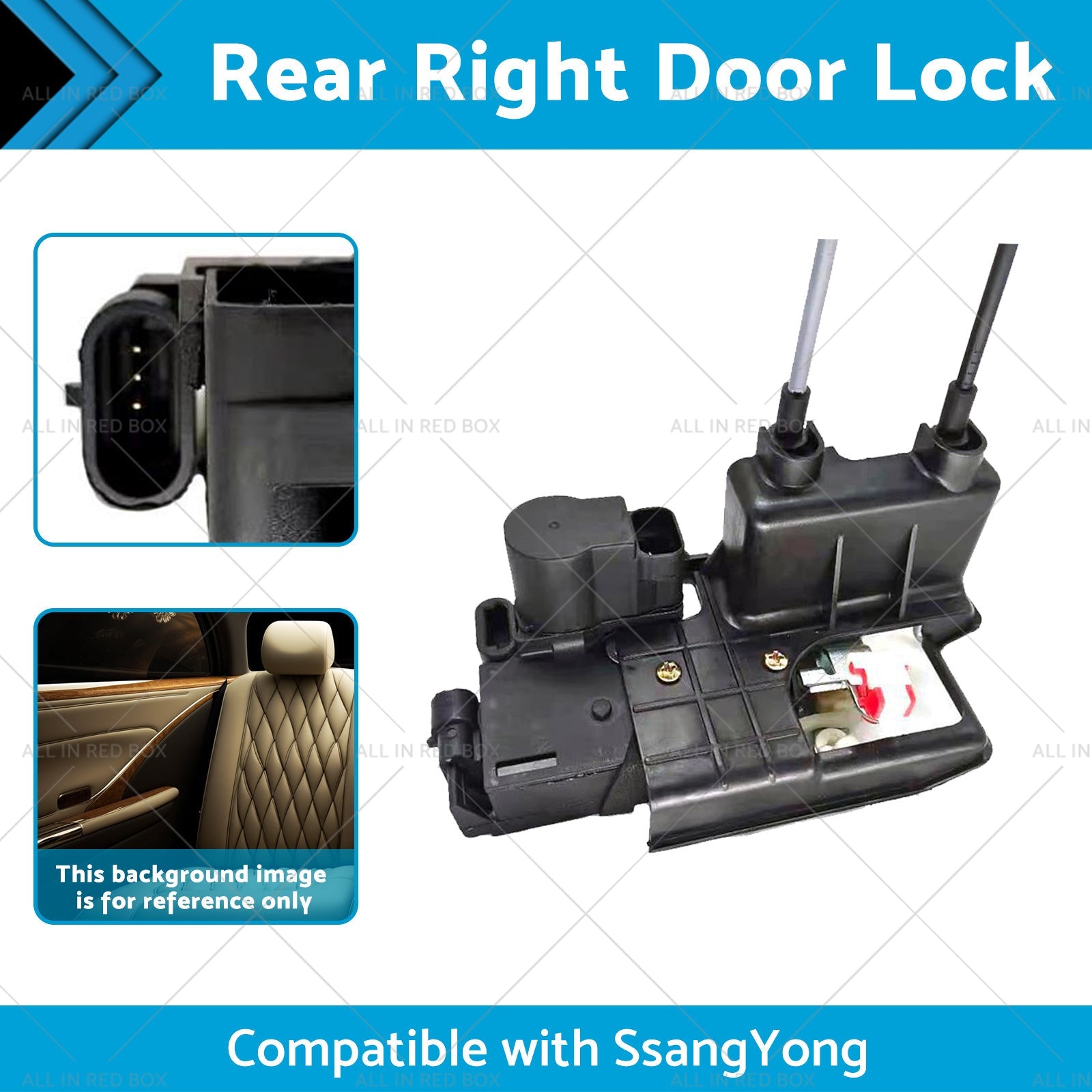 Rear Right Door Lock 71320-34002 713203-4002 Suitable for SsangYong Korando C-1
