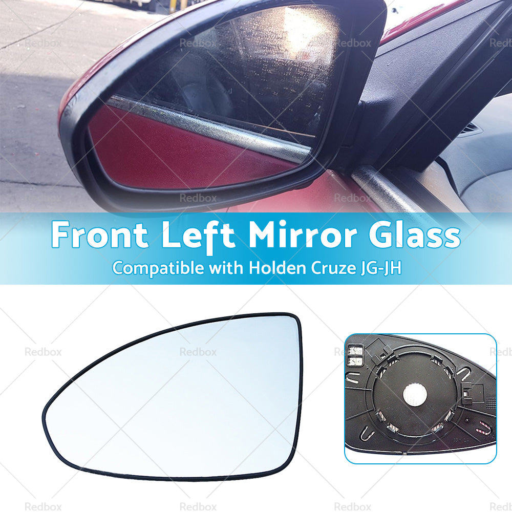 Suitable for Holden Cruze JG-JH 03 or 09-01 or 17 Left Mirror Glass Heated Convex base-4