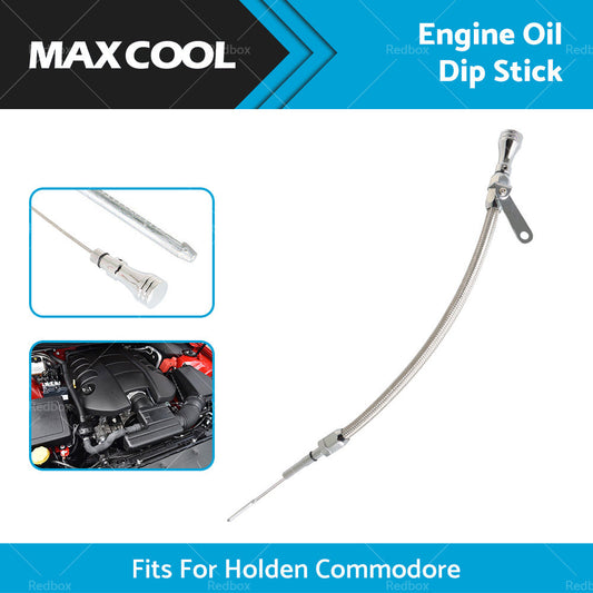 ENGINE BRAIDED STAINLESS DIP STICK FOR HOLDEN COMMODORE LS VT VX VY VZ 5. 7L V8-0