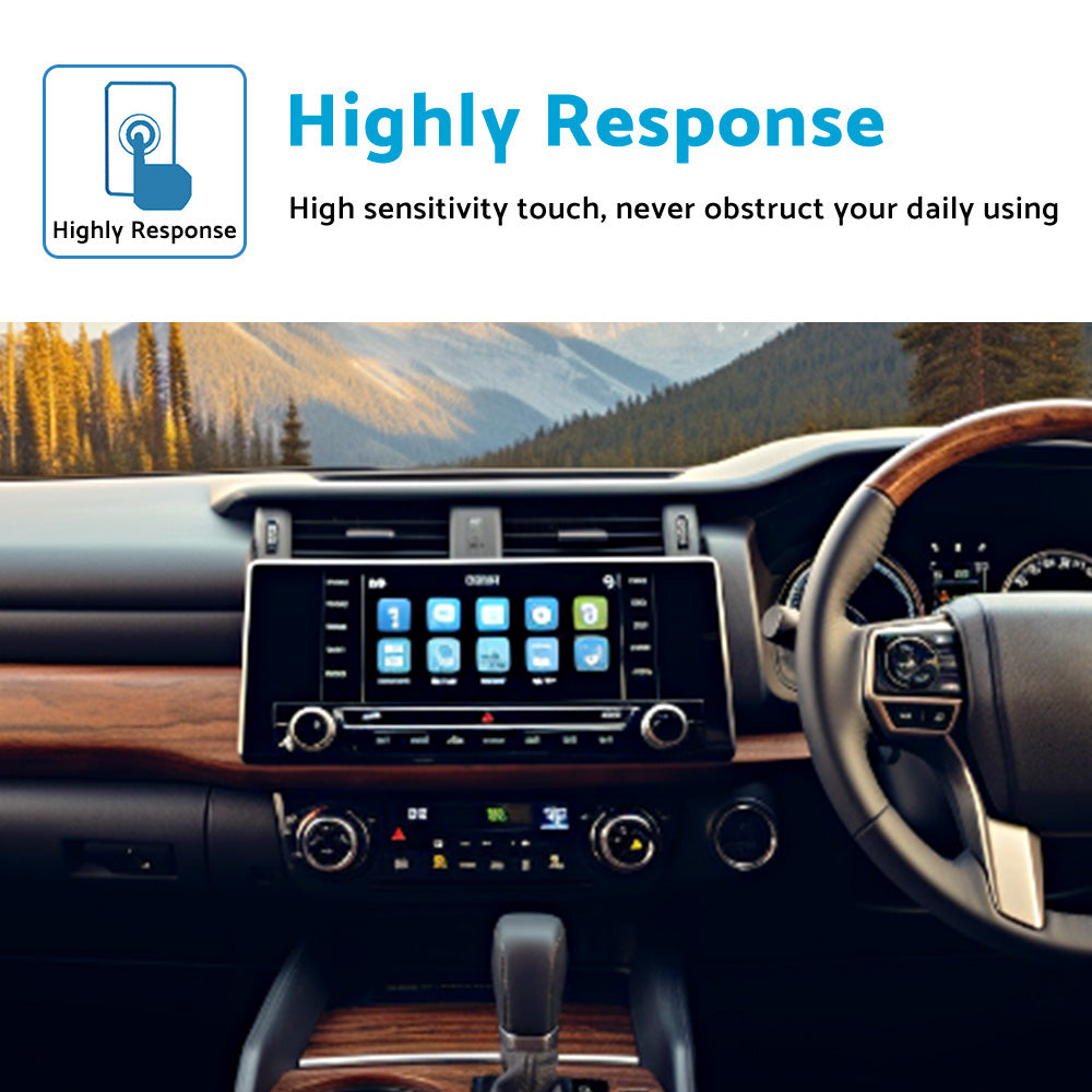 Suitable For LandCruiser Prado 21-23 Car Touchscreen Protector Tempered Glass-3