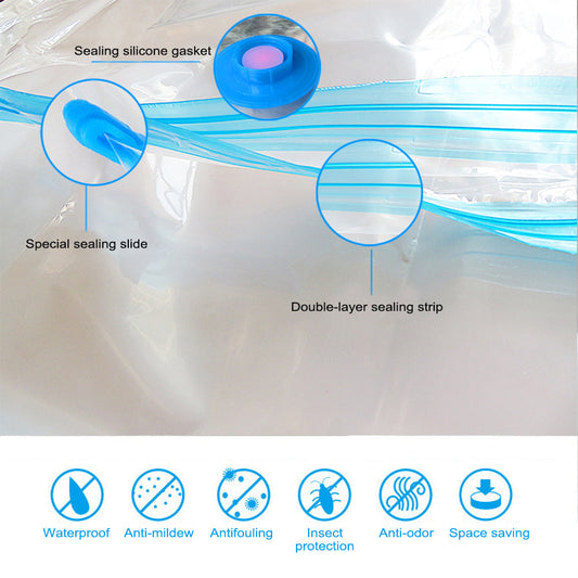 Vacuum Storage Bags Suitable For Clothes Quilts Pillows Cushions Storage-1