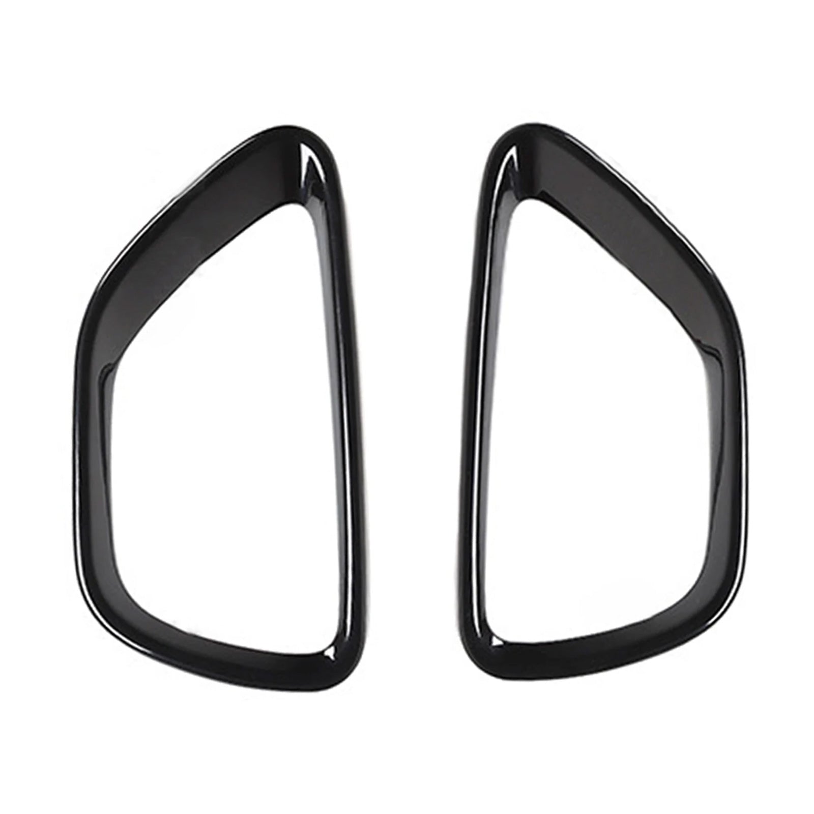 2x Front Fog Light Lamp Frame Covers Suitable For Jeep Grand Cherokee 2014-2016-1