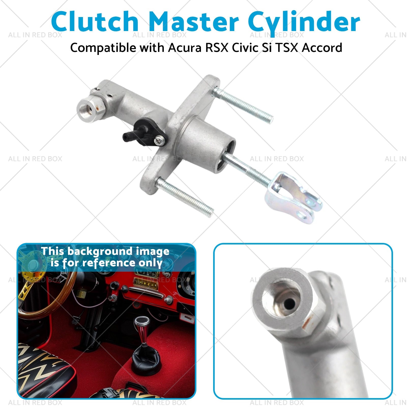 Clutch Master Cylinder Suitable for Acura RSX Civic Si 2. 0L TSX Accord 2. 4L 3. 0L-3