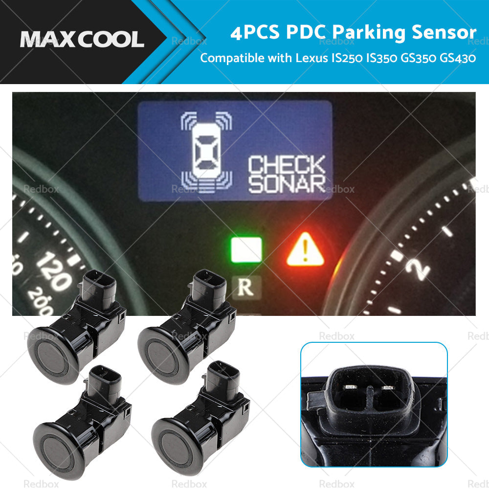 Suitable For Lexus IS250 IS350 GS350 GS430 4X PDC Parking Sensors 89341-30010-C0-0