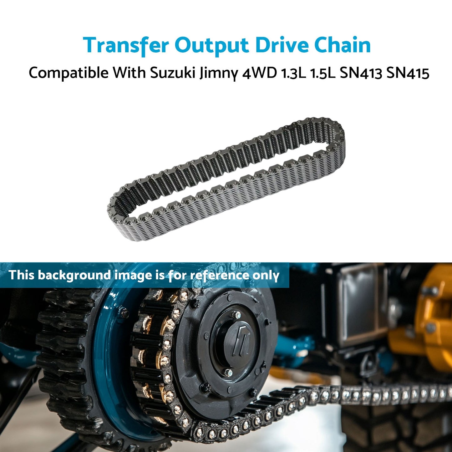 Transfer Output Drive Chain Suitable For Suzuki Jimny 4WD 1.3L 1.5L SN413 SN415-4