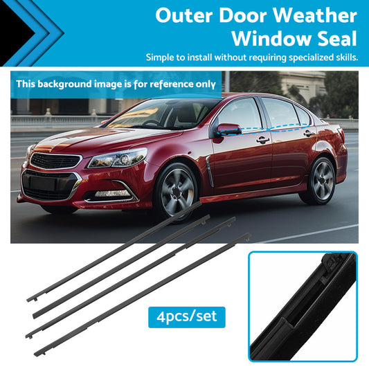 Suitable For Holden Commodore VE VF Sedan V6 V8 Outer Door Weather Window Seal-0