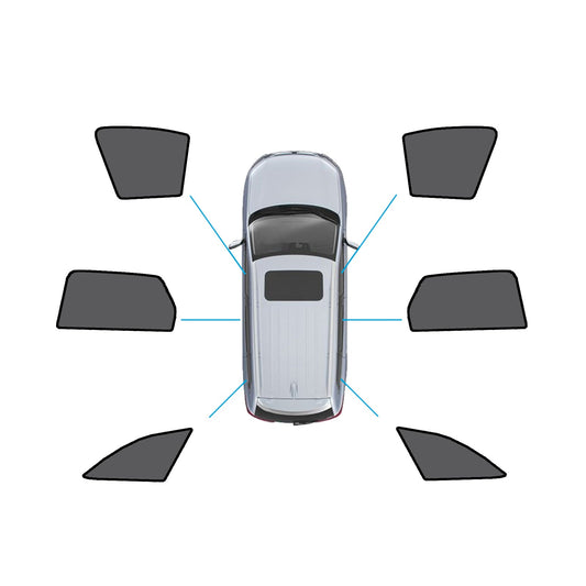 Magnetic Mesh Sun Blind Shades Suitable for Audi A4 Wagon B9 2016+On Front/Rear-0