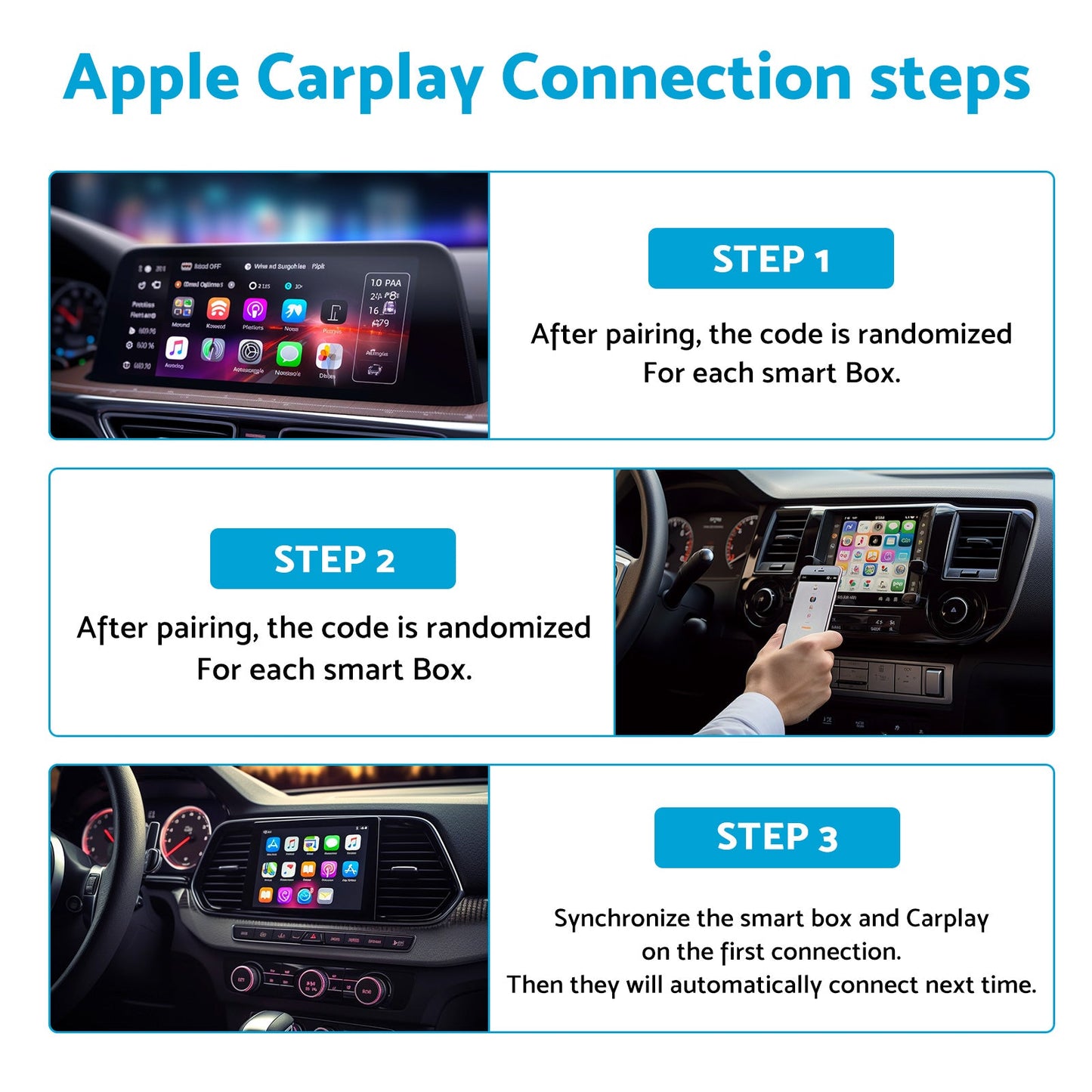 Bluetooth USB Wireless Receiver Black Suitable for Apple CarPlay Adapter-2