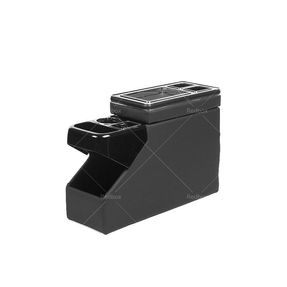 Centre Console Storage Unit w or Cup Holder Fit For VW T4 T5 T6 Multivan Caravel-4