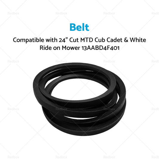 Deck Belt Suitable For 24in Cut MTD  and  Cub Cadet Mowers 954-0497 , 754-0497-0
