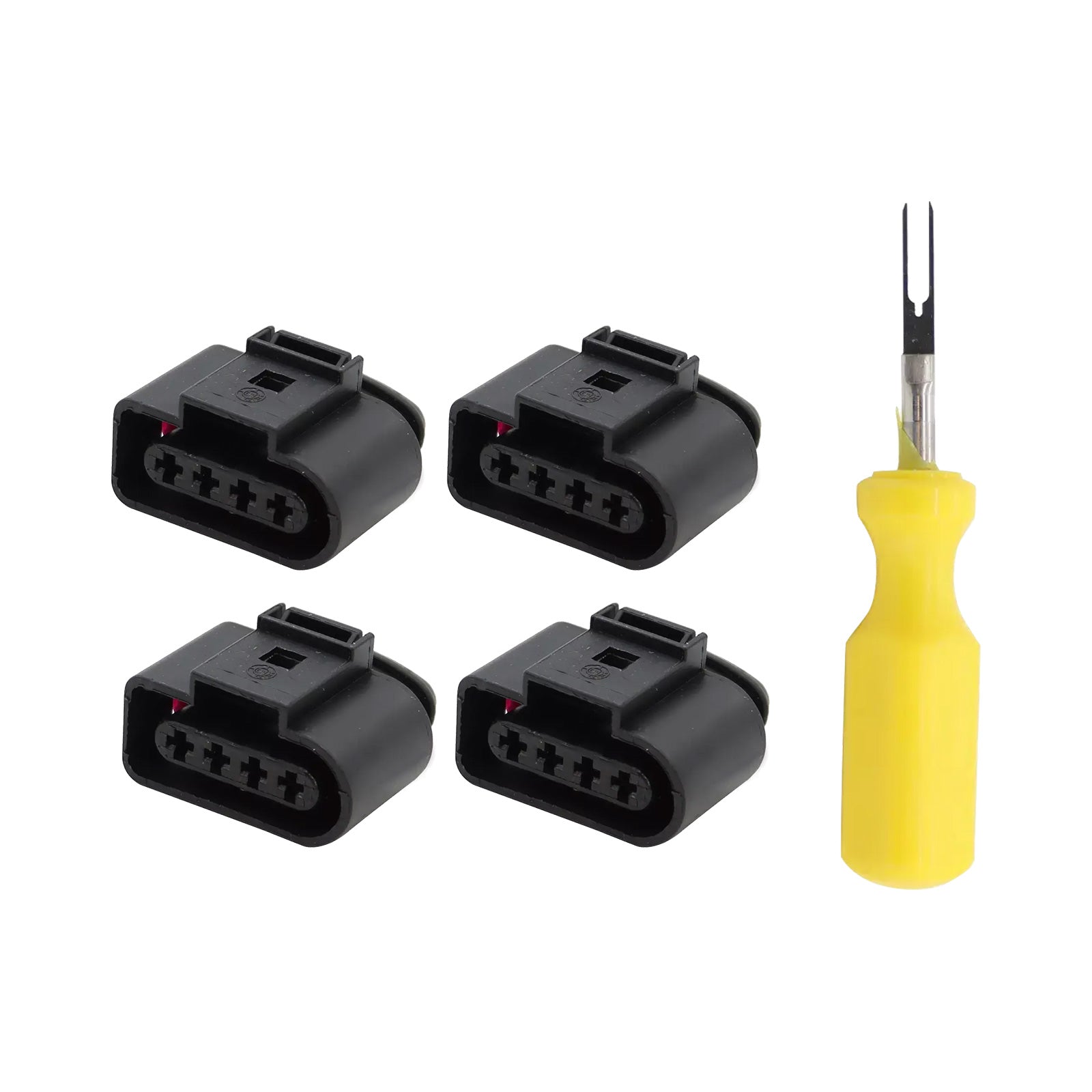 Ignition Coil Connector Repair Kit Suitable For VW Passat Audi Skoda 4B0973724-0