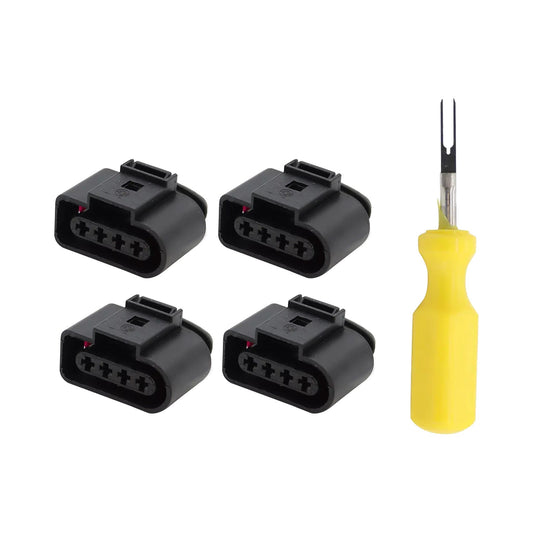 Ignition Coil Connector Repair Kit Suitable For VW Passat Audi Skoda 4B0973724-0