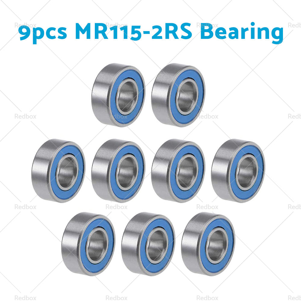 10X MR85-2RS MR115-2RS Bearing PTFE Rubber Seal For RC 2728 4606 5114 1213 B020-3