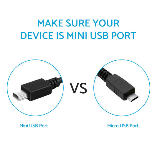 Hard Wire Kit Mini USB 5V/3.0A Suitable For Smart Dash Cams Uniden IGO CAM 85R-1