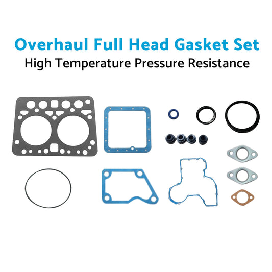 Overhaul Full Head Gasket Set Kit Suitable for Kubota ZL600 B6000 Tractor Engine-0