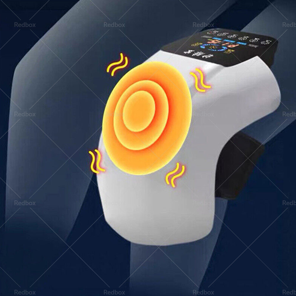 Electric Knee Massager Smart Infrared Heating Therapy Machine Relief Elbow Pain-4