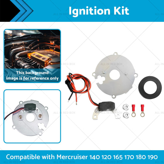 Ignitor Ignition Kit 4Cyl Distributor 1146A Suitable for Mercruiser 140 120 OMC-1