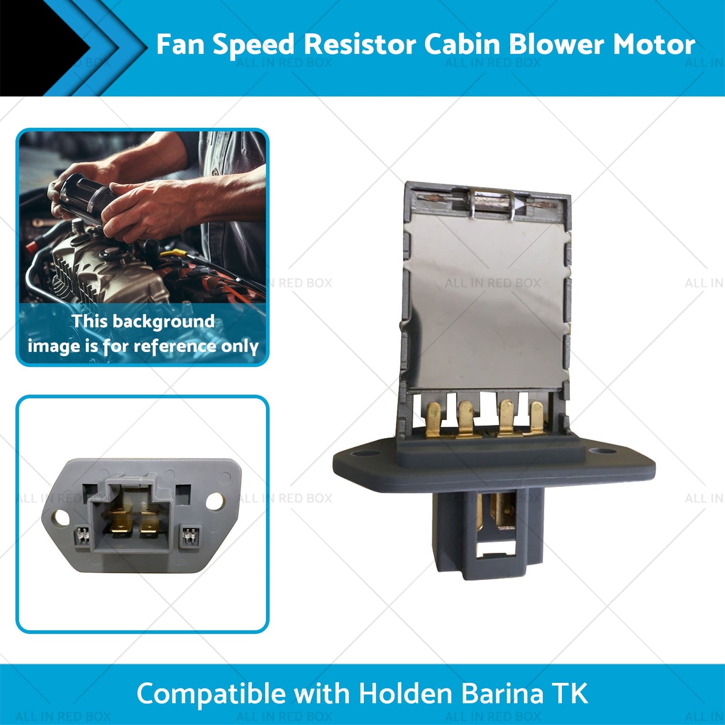 Fan Speed Resistor Cabin Blower Motor Suitable For Holden Barina TK 96435889-1
