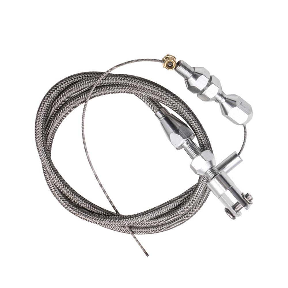 36 inch  Braided Throttle Cable Kit Suitable For 97-07 Chevrolet LS1 4. 8 5. 3 5. 7 6. 0-2