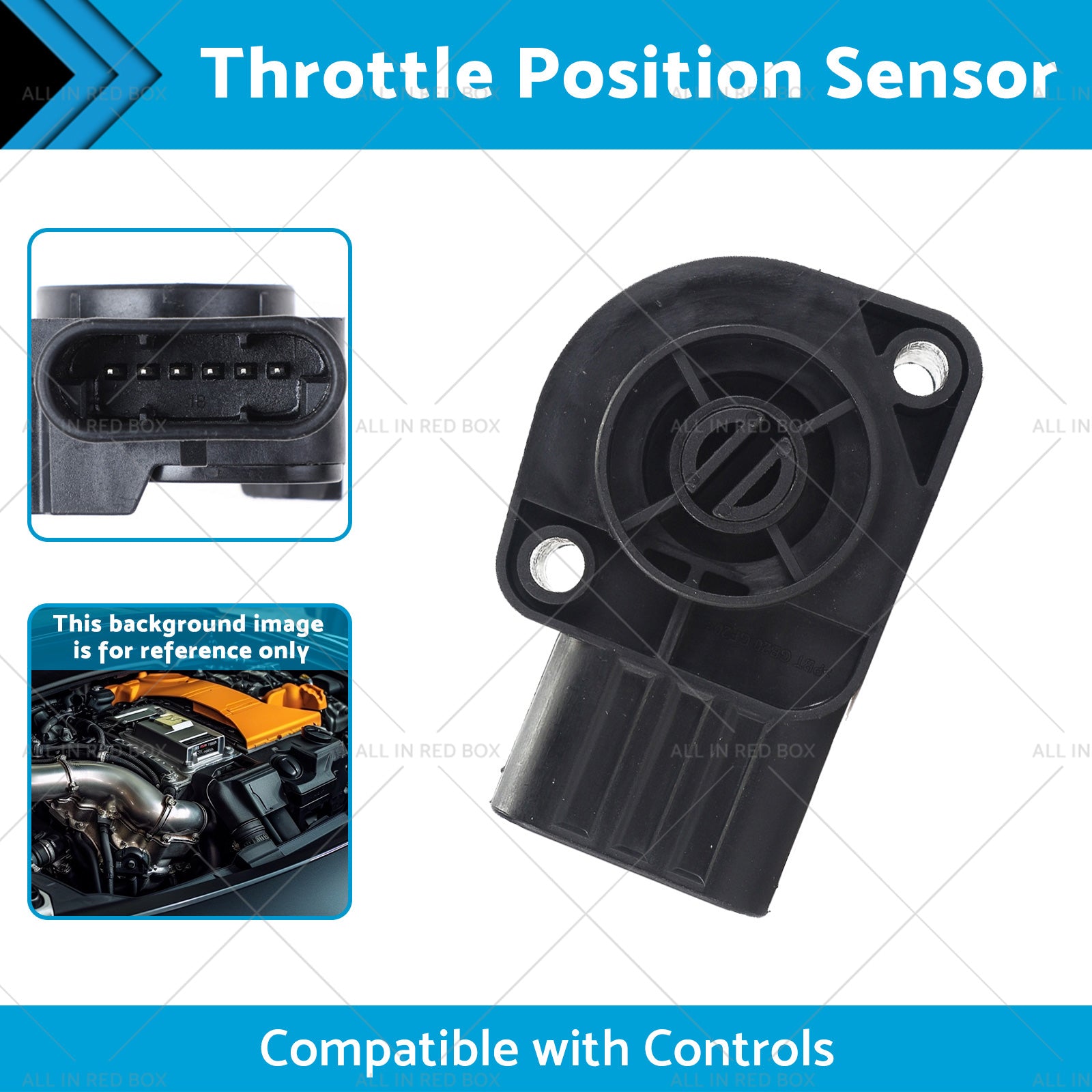 1x Throttle Position Sensor Suitable for Controls 131973 133284 2603893C91-1