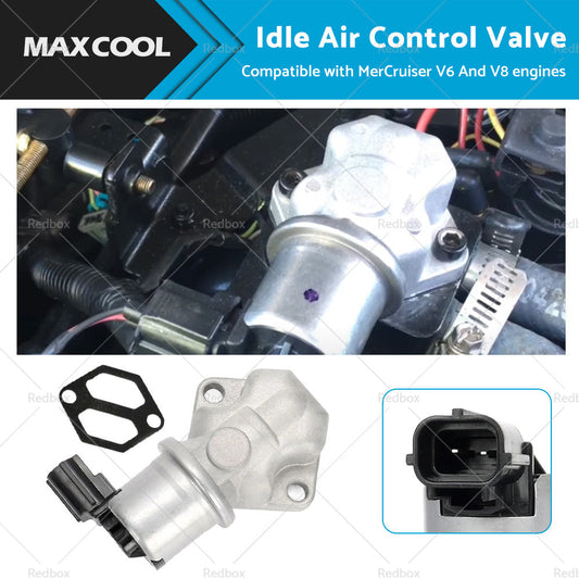Idle Air Control Valve IAC Aluminum Alloy 862998 Suitable For Mercruiser V6 V8-0