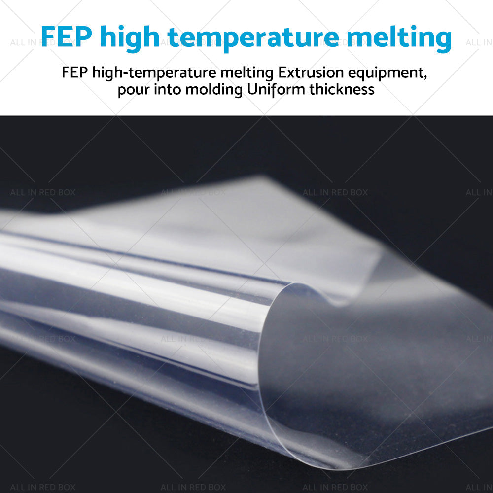 5PCS 3D Printer FEP Film Sheets2PCS Cleaning Blade Suitable For Anycubic Resin-4