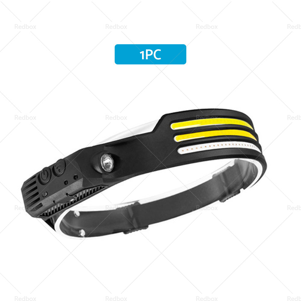 230 Angle LED Headlamp Head Torch Headlight Rechargeable Super Bright-5