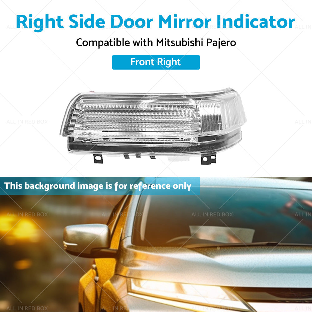 Wing Door Mirror Indicator Suitable for Mitsubishi Pajero NS-NX 11 2006-2019 RH-4