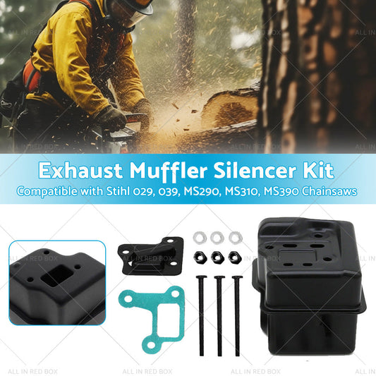 Exhaust Muffler Silencer Suitable For Stihl MS290 MS310 MS390 029 039 Chainsaw-1