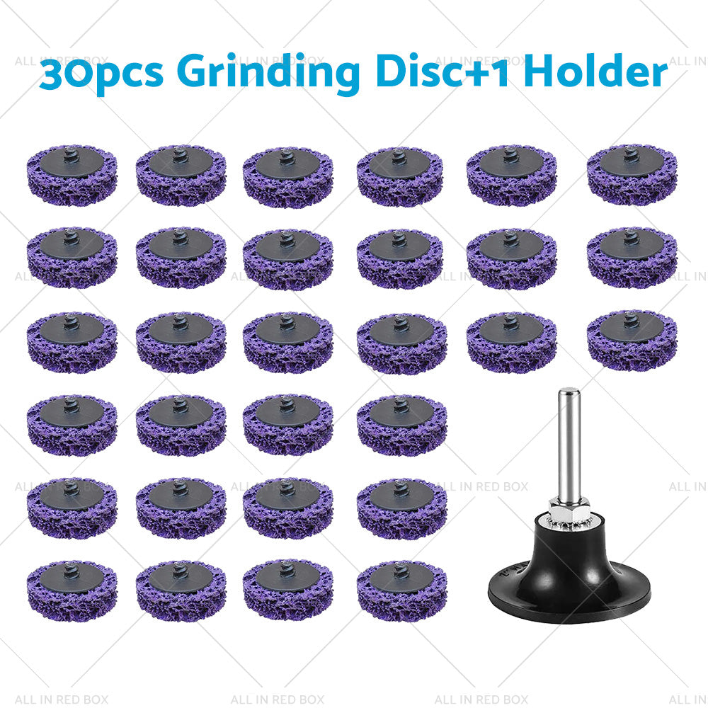 10/20/30PCS 50mm Poly Strip Disc Wheel Paint Rust Removal For Angle Grinder-7