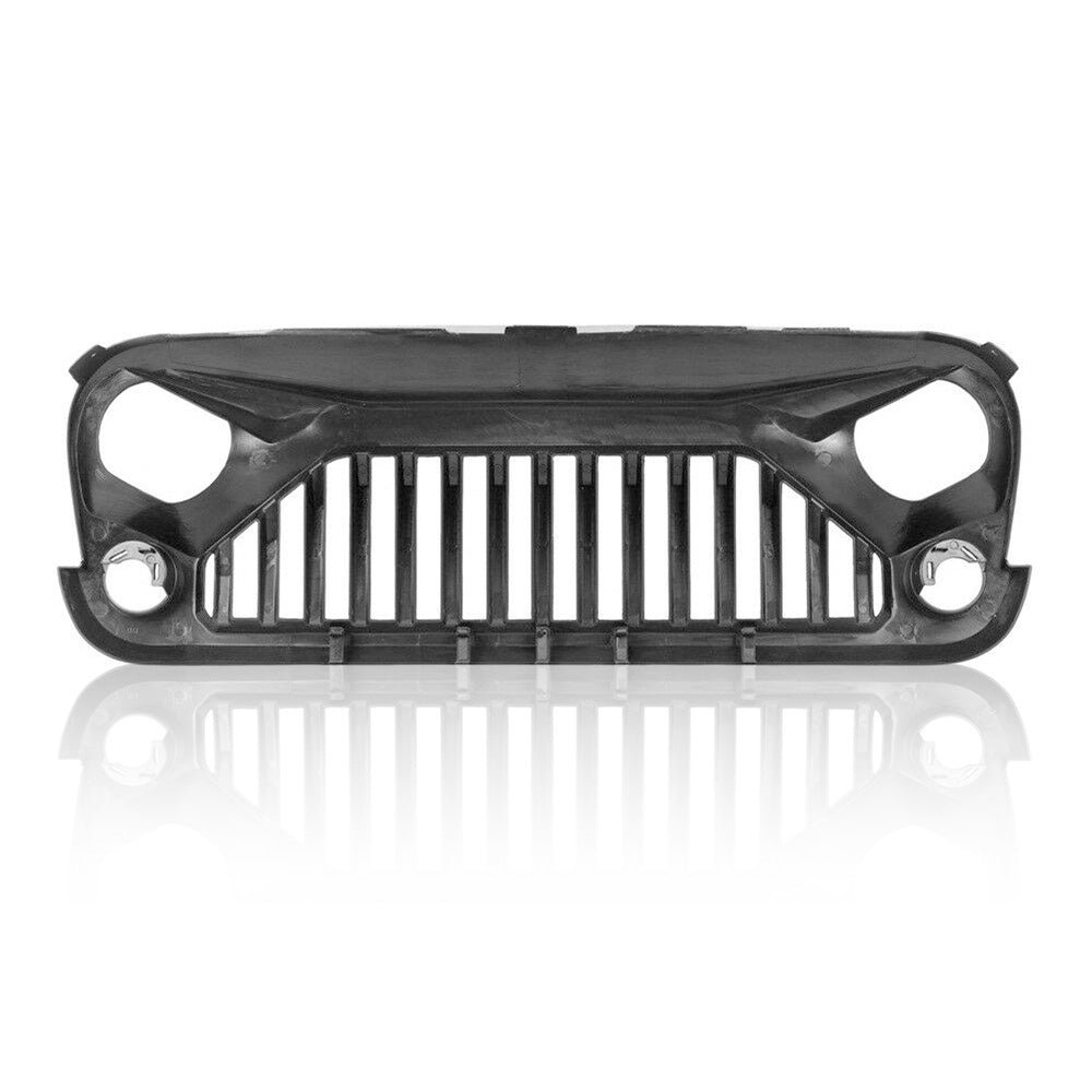 Black Front Gladiator Grille Vander Grill Suitable For Jeep Wrangler JK Unlimited 2007-2018-1