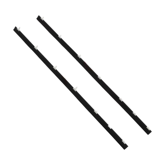 2x Front Outer Door Weatherstrips Suitable For LandCruiser 70 75 78 79 Series-0