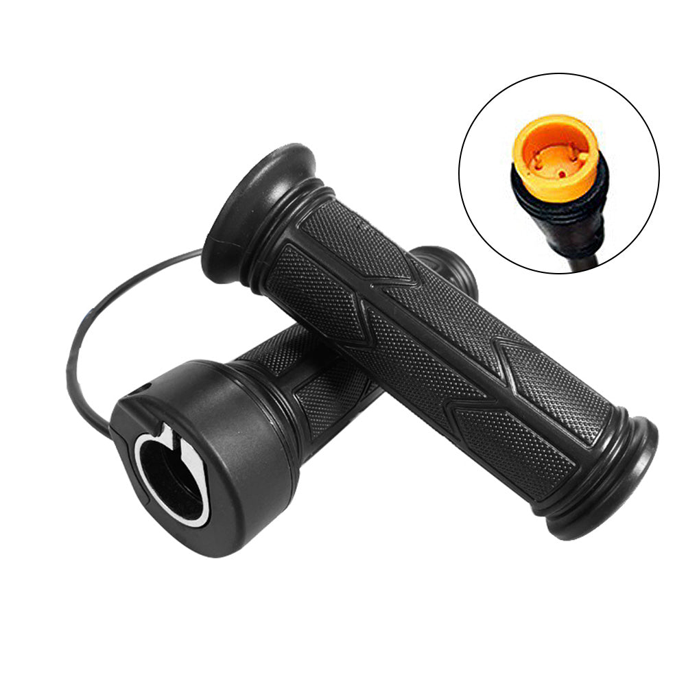 Full Twist Throttle Electric Bike Ebike Right Hand 3Pin Bike Grip Twist Throttle-2