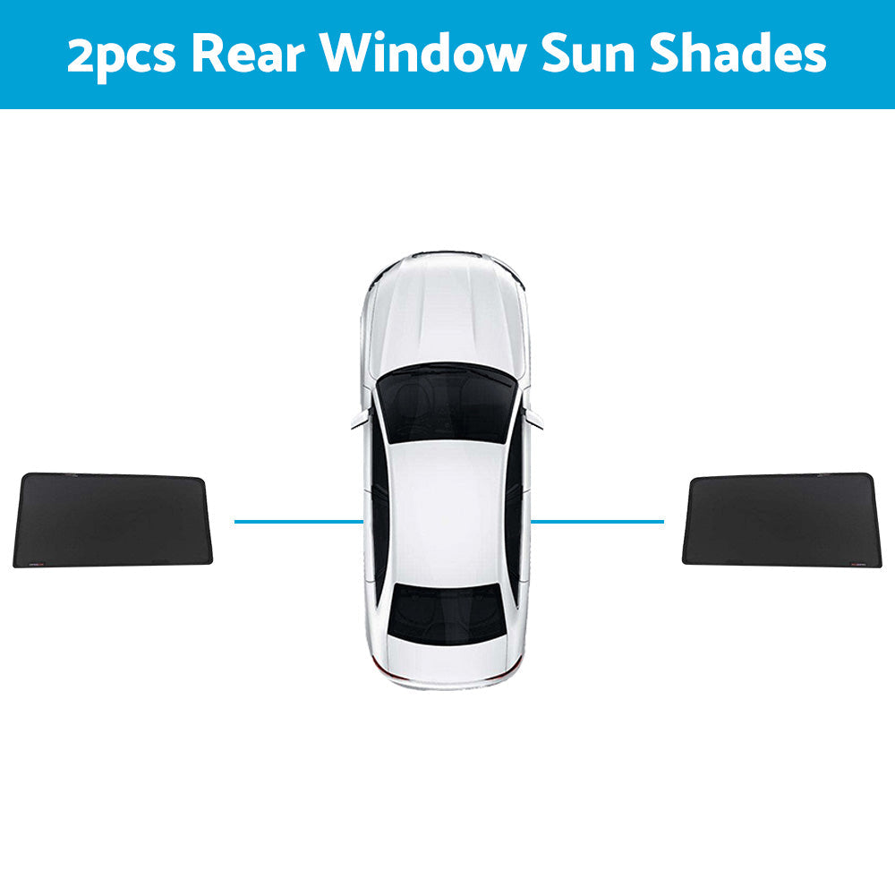 Magnetic Window Sun Shades Suitable For Toyota Kluger 2007-2013 Rear Windows-1